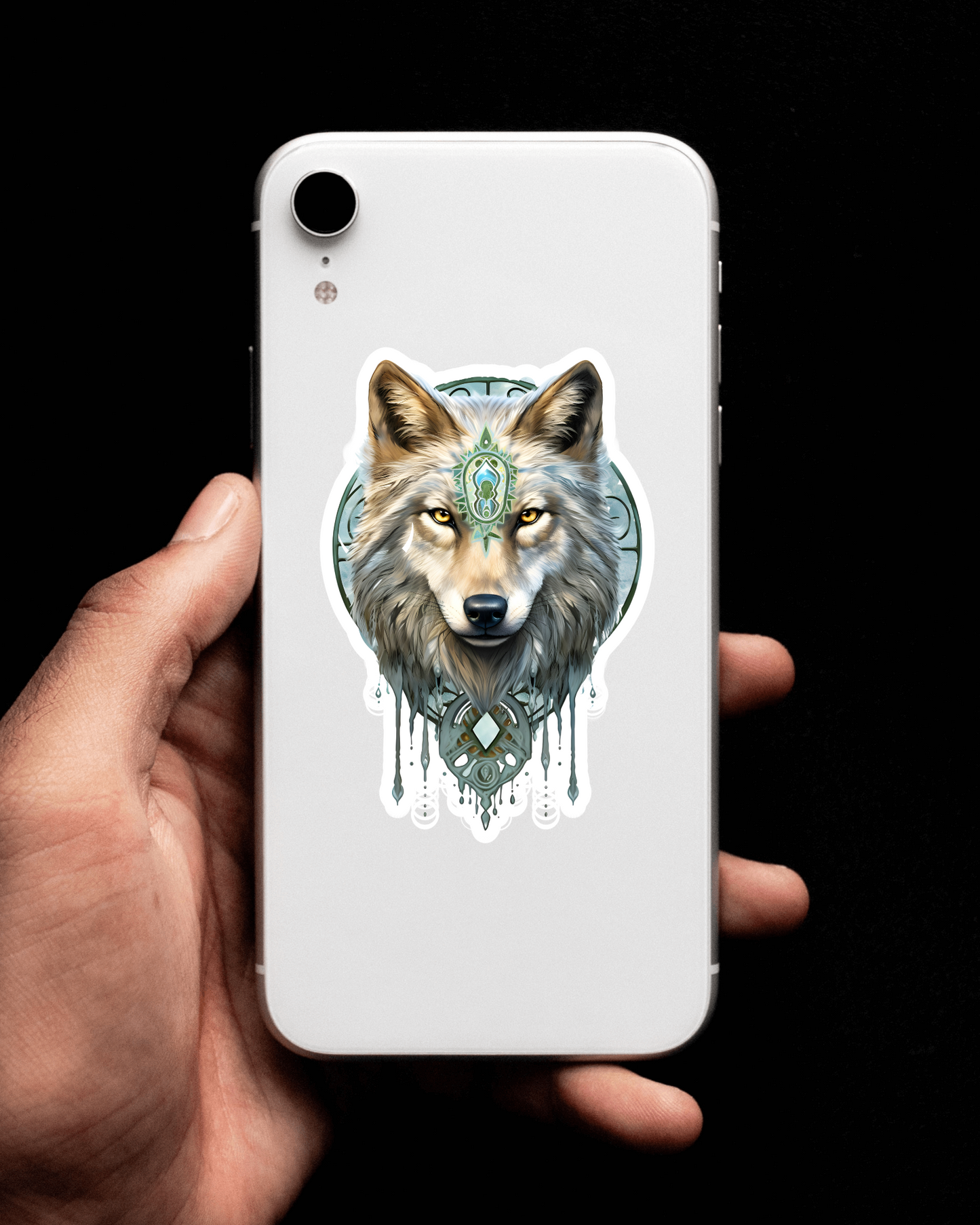 Spirit Animal Wolf, PNG File, Sublimation Image, Digital download, digital file - CosmicDeva